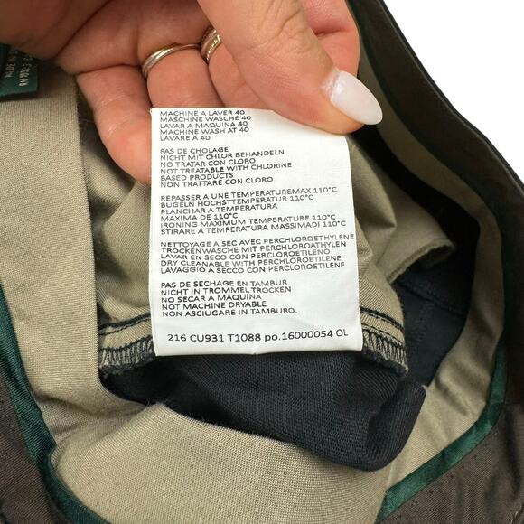 Beretta NWT Navy Straight Leg Five Pocket Gabardine Business Casual Chino Pants - Picture 9 of 9